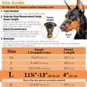 BARKLESS Dog Muzzle, Basket Muzzle for Biting, Chewing and Scavenging, Humane Cage Mouth Cover, Perfect for Grooming and Training Large Aggressive Reactive Dogs (L, Black)