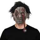 Scary Zombie Mask Halloween Realistic Bloody Vampire Latex Mask Horror Creepy Killer Dead Costume Props for Adults Men & 
Halloween Mask Halloween Horror Mask Skull Shape Led Cool Light Glowing Dance Mask Party Masquerade Masks Horror Mask Glowing Mask