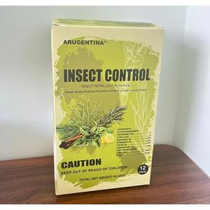 Rodent Repellent Pouches, Insect Control for Indoor and Outdoor Use (12) pack of 2