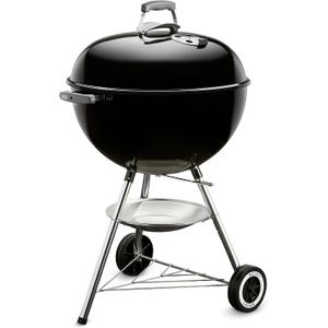 Weber Original Kettle Charcoal Grill, 22-Inch, Black Classic Outdoor BBQ Grill with OneTouch Cleaning System & Precise Temperature Control Dampers