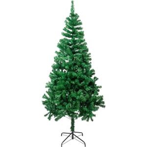 5.9FT Artificial Christmas Tree,Dense Branches Realistic Holiday Decor w/Easy Assembly,Includes Stand