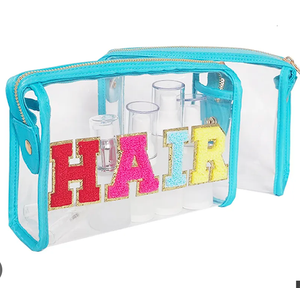Transparent Travel Makeup Bag Organizer Clear