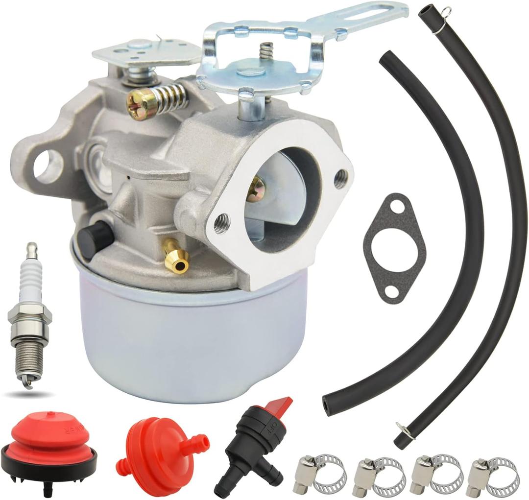 640084B Carburetor Snow Blower Carburetor Carb Compatible for Tecumseh 5HP MTD 632107A 632107 640084 640084A Toro 521 Snow Blower HSSK40 HSSK50 HS50 LH195SA - for 640084B Snow Blower Carburetor