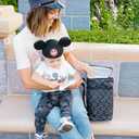 J.L. Childress Disney Baby Six Bottle Breast Milk Cooler Travel Bag - Insulated Baby Bottle Storage Bag, Portable Organizer Pack for Breast Milk, Use for Daycare or On the Go - Mickey Mouse