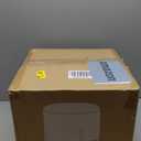 STORAGEBUD Round Ottoman with Storage, Boucle Storage Foot Stool, Makeup Vanity Stool, Small Ottoman Foot Rest, Modern Ottomans for Living Room and Bedroom, White