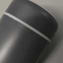 Portable Mini Humidifier, 300ml with Colorful LED Night Light, USB Personal Desktop Humidifier for Car Office Home Travel, Auto Shut-Off, 2 Mist Modes, Super Quiet(grey)