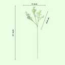 LYLYFAN Babys Breath Artificial Flowers,12 Pcs Gypsophila Faux Flowers for Wedding Party Home Garden Decoration Blue