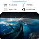 7x5ft Fabric Outer Space Backdrop The Planet Earth View from Space Blue Starry Sky Lone Star Background Universe Milky Way Backdrop for Space Theme Party Decorations Photo Props