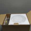 Yosoan Brass Boho Vanity Vintage Gold Bathroom Wall Sconce, Indoor Hardwired Wall Mounted Industrial Fixture Lights with Double Hole Round Glass Lamp for Mirror, Living Room, Hallway(Antique)