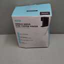 Tastyle Mini Hot and Iced Coffee Maker Single Serve, for K Cup and Ground, 6 to 14 Oz Brew Sizes, with Recipe Book, for Home, Travel, RV, Office and Dorm, Classic Black (2.0 Version)