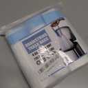 Small Trash Bags 4 Gallon - Drawstring 4 Gallon Trash Bag, Tear-Free 4 Gal Small Garbage Bags, Separated Unscented White Small Trash Bags Bathroom Trash Bags, 57 Count