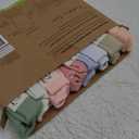 8-Pack Organic Baby Bibs for Boys, Girls - Soft Cotton Drooling and Teething Bibs for Baby Girl & Boy, Extra Absorbent, Easy to Clean & Put On for Toddler, Newborn, Infant 0-24 Months (Dew)