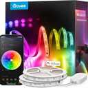 Govee 100ft RGBIC LED Strip Lights, Smart LED Lights Work with Alexa and Google Assistant, LED Lights for Bedroom WiFi App Control Segmented DIY Multiple Colors, Color Changing Light, (2 x 50ft), 100ft