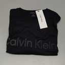 Calvin Klein Men's Relaxed Fit CK Logo Crewneck T-Shirt,  Large, Black