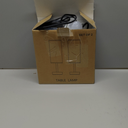 aooshine Set of 2 Touch Nightstand Lamp with USB-C+A Charge Ports& AC Outlets, 3-Way Dimmable Bedside Lamp with White Fabric Shade,Small Table Lamp for Bedroom Guest Room(Bulb Included)