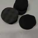 BBTO 3 Pieces Tire Shine Applicator Tire Dressing Applicator Pads Sponge Dressing Foam Gel Wet Car Detailing Reusable Cleaning Supplies for Car (3.15 Inch, Gray)