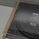 Victrola Eastwood II Record Player with Speakers  Bluetooth 5.1 and Vinyl Stream Technology, Vintage Style 3-Speed Vinyl Player, Audio Technica AT-3600LA Cartridge (Oak)