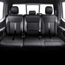 Premium Faux Leather Seat Covers Custom Fit for Ford F150 SuperCrew XL XLT STX (20212026) & F250/F350/F450 Crew Cab XL XLT (20232026) - Fully Covered - Designed for 40/Console/40 Front Seats