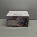 Mattress Vacuum Cleaner, 18Kpa Handheld Bed Vacuum Cleaner with 253.7nm UV-C Light, HEPA Filter & Ultrasoni, 150 Heat, Smart Dual Cup, and One-Click ash Removal for Bed, Sofa(Gray)