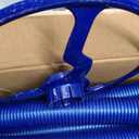 VINGLI Pool Vacuum Cleaner Automatic Sweeper Swimming Pool Creepy Crawler Vacuum with 33FT Hoses (Navy Blue&White)