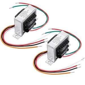 2 Packs 24V 40VA Control Transformer, Primary 120, 208, 240V Secondary 24V, HVAC Furnace Transformer Multi Tap