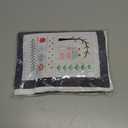 2026 New Embroidery Stitch Book Kit, Portable All Scenario Embroidery Stitch Book & Sewing Kit, Embroidery Practice Book with Instructional Tutorial 106 Pattern for DIY and Sew Enthusiast