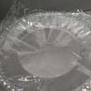 100 Pack Clear Charger Plates 13" Beaded Round,Clear,Beads, approx. 13 inch