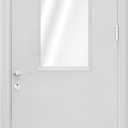 100% Blackout Classroom Door Curtain (10W x 30L Inch Black 1 Panel)