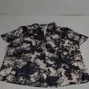 Beautiful Mens Hawaiian Shirt Short Sleeve Button Down Tropical Shirts Casual Floral Summer Beach Shirt M
