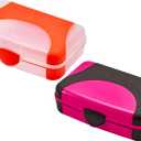 LockerMate by Bostitch Hard Pencil Case, Durable Plastic Pencil Box