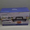 95Kpa Powerful Precision Pro Vacuum Sealer, with Double Heat Seal & Double Pump, Easy-Lock Handle, 10-in-1 Vacuum Sealer Machine for Food with Bags Storage, Built-in Cutter, Stainless Steel