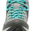 Columbia womens Granite Trail Mid Waterproof (10.5, Titanium Grey Steel/Bright Aqua)