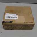 2 Inch Antique Brass Ball Casters, Vintage Caster Wheels, Swivel Plate Caster with Brake, Set of 4 Furniture Wheels for Sofa, Coffee Table, Cabinet, Kitchen Cart