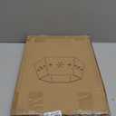 FORUP Metal Christmas Tree Ring with Printed Snowflake, Tree Skirt Base Stand for Tree Decorations (Silver)