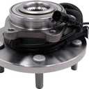 MACEL 513273 Front Wheel Hub Bearing Assembly Compatible with 2008-2016 Chrysler Town & Country, Dodge Grand Caravan, 2009-2014 VW Routan, 5 Lugs w/ABS