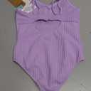 Billabong Girls' One-piece Swimsuit with UPF 50+ Sun Protection, Quick Drying Bathing Suit (8, Lilac in Loop)