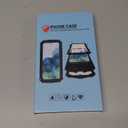 iPhone 14 Pro Metal Bumper Silicone Case iPhone 14 Pro Case with Stand Built-in Screen Protector Gorilla Glass Hybrid Military Shockproof Heavy Duty Rugged Full Cover for Outdoor (Red)