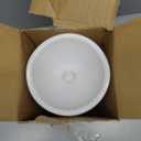 Homemory 6" x 12" Extra Large Outdoor Waterproof Candle with Auto 6-Hour Timer, Ivory Plastic Made, Long Last for Half A Year