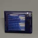 Dripless Hanukkah Candles | Blue & Teal Frosted Chanukah Bulk Candles Value 45 Pack | Standard Size Menorah Premium Quality Wax Jewish Holiday Party Favors Gifts, Decorations for All 8 Nights