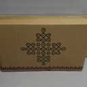 Coffee Table Tray with Handles, Return Gifts for Pooja, Return Gifts for Housewarming, Return Gifts, Indian Return Gifts, Indian Return Gifts for Pooja Bulk - 10" X 8" X 2" Size (4, Brown)