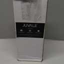 Juvale Small Artificial Ficus Plant Potted in Small Gray Cement Planter for Home Decor (11.8 in)