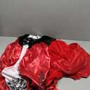 Women’s Gothic Red Riding Hood Costume Halloween Cape for Girls Little Red Riding Hood Costume Dress, XS