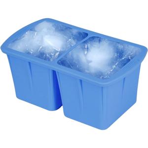 ColdCore Large Double Ice Block Mold  10lbs Big Ice Cube Molds, Reusable Steel Reinforced Silicone, Perfect Ice Maker for Cold Plunge, Ice Bath Chiller, Coolers, and Ice Tray - 1 Pack