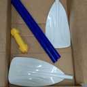 Pelican - Kayak Paddle for Kids - Blue & White - Perfect for The Small or First-Time Paddlers - Easy to Use - 152 cm (60 in.)