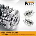 PAROD Front/Rear Brake Caliper Fit for Cadillac Escalade ESV EXT, Chevy Astro Avalanche Express Silverado Suburban 1500 2500 Tahoe, GMC Safari Savana Sierra Yukon XL1500 2500, Hummer #18B4729 18B4728