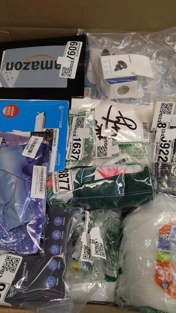 Box of Mixed Items, Retail is Estimated