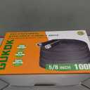 Garden Hose, Lightweight, Ultra Flexible, Durable, Kink-Free Garden Hose, RV, Marine and Camper Hose (100 FT)