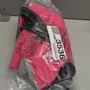 Doglay Dog Coat with Harness, Reflective Warm Dog Jacket Waterproof Puppy Winter Coat for Cold Weather, Adjustable Fleece Jacket for Dogs (Pink, Medium)