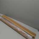 3' Adjustable Sill Cap for Therma-Tru Door,Sill Cap Threshold Replacement,Durable, Rot-Resistant, Wood-Grained Texture (Light Wood Composite),SCA4HU30SCA3MU30 (White)