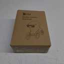 ZZM Double Stroller Organizer for Bob Duallie and Baby Jogger City Mini GT2, Double Baby Stroller Accessories with 2 Cooler Pockets, Parent Console Double Jogging Stroller Organizer(Empty Bag) Black